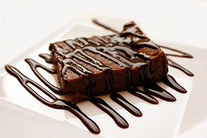 dark chocolate fudge brownies